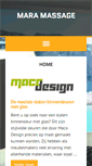 Mobile Screenshot of mara-massage.nl